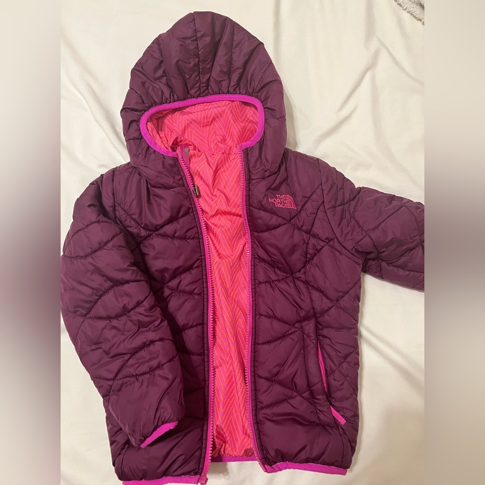 Northface reversible puffer coat